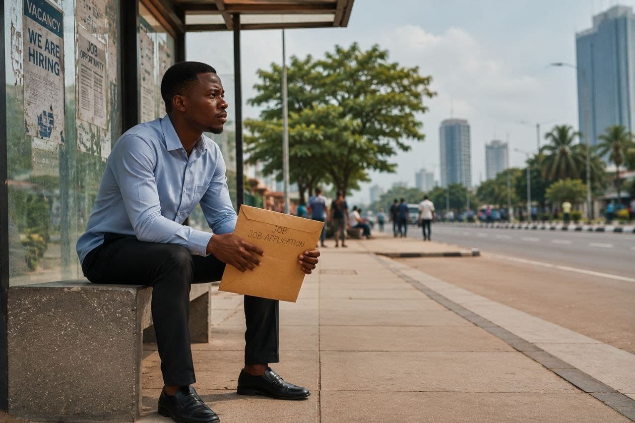Corps member searching for employment without Lalitah Green support