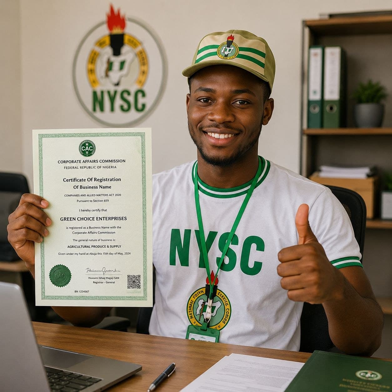 Business registration and legal identity